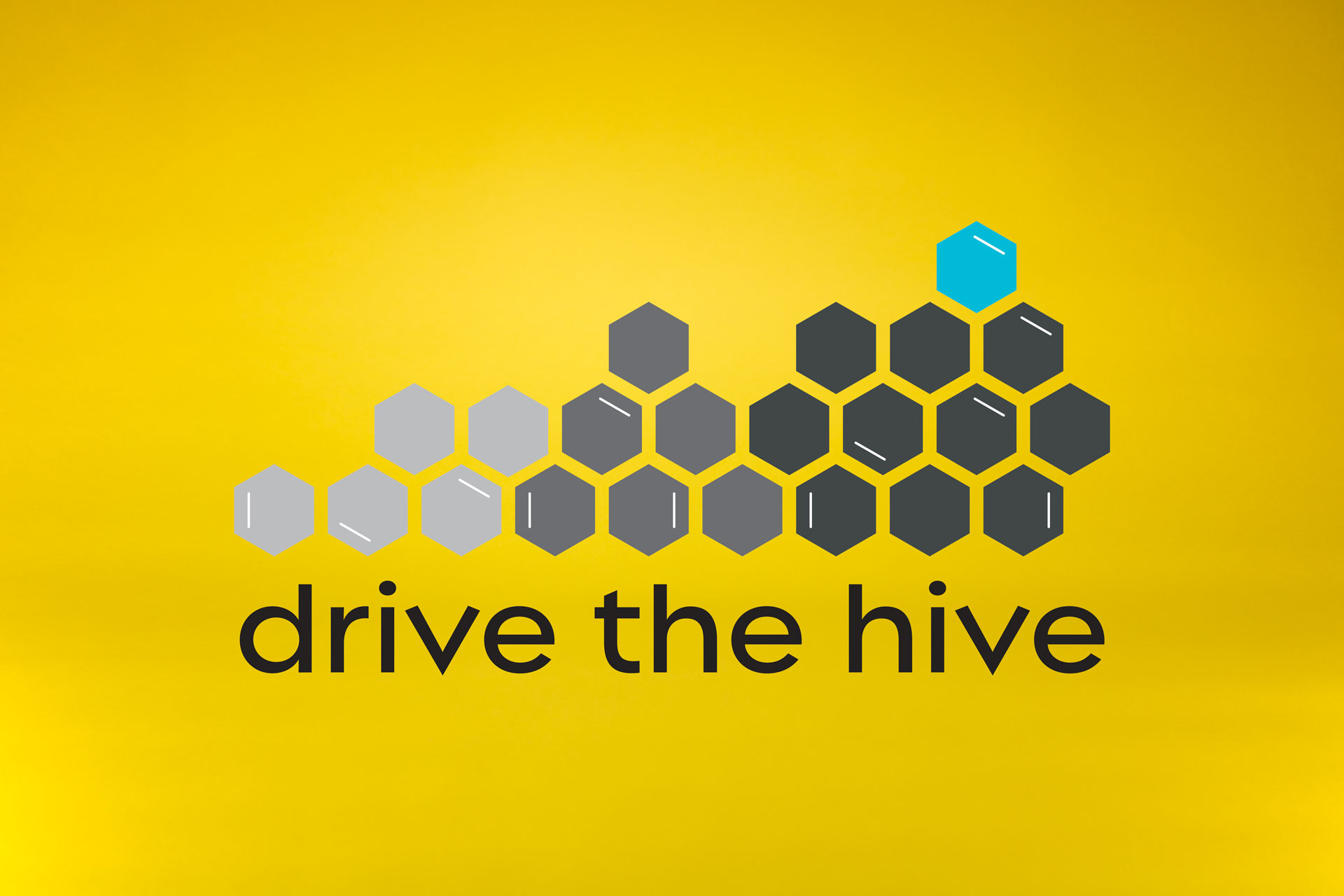 Drive the Hive Logo Branding