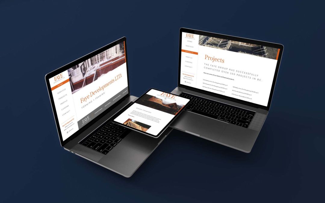 Faye Group Website