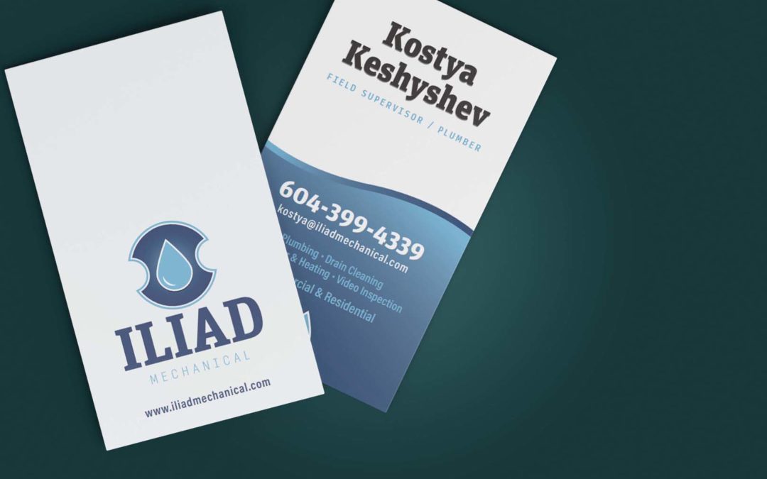 Iliad Mechanical Business Card