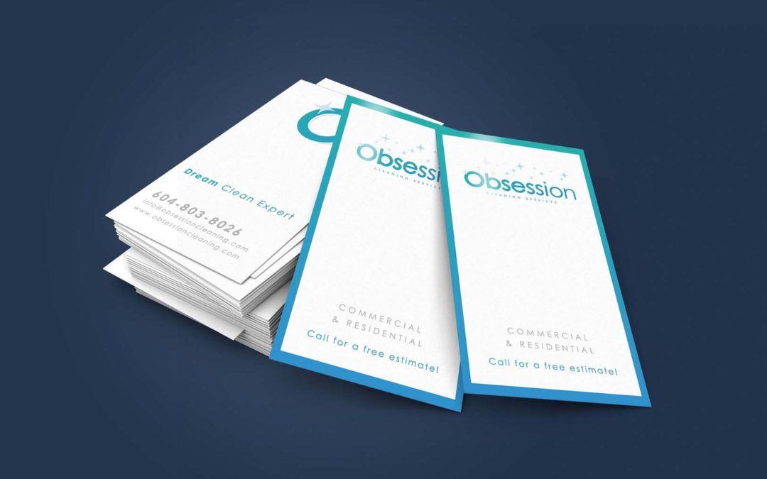 Obsession Cleaning Business Cards 2