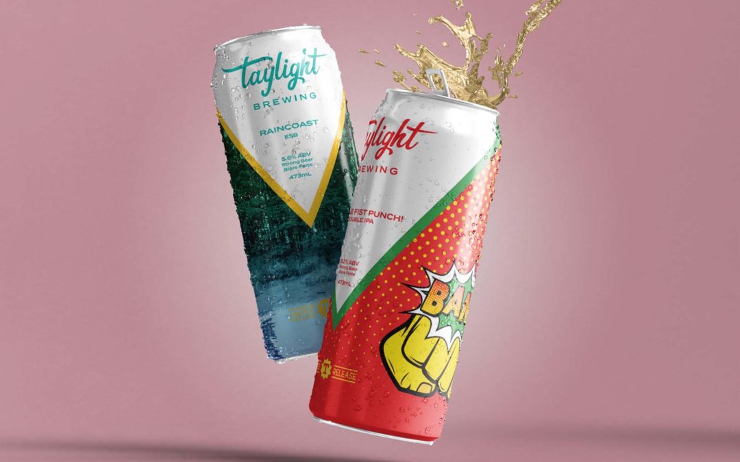 Taylight Beer Can
